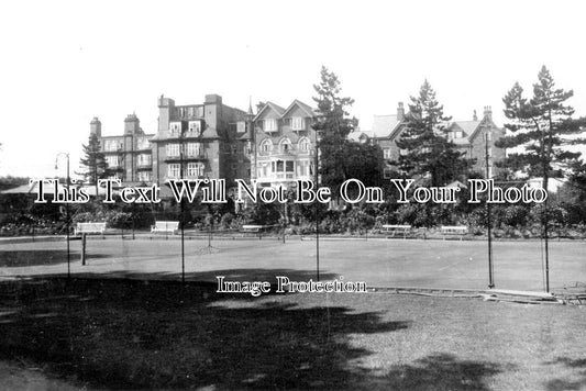 YO 3936 - Tennis Courts, Cairn, Harrogate, Yorkshire c1924