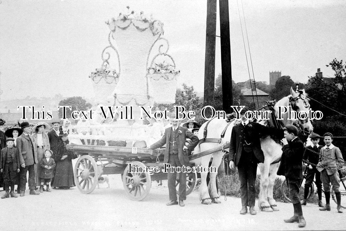 YO 396 - Ecclesfield Sheffield Hospital Parade, Yorkshire 1912