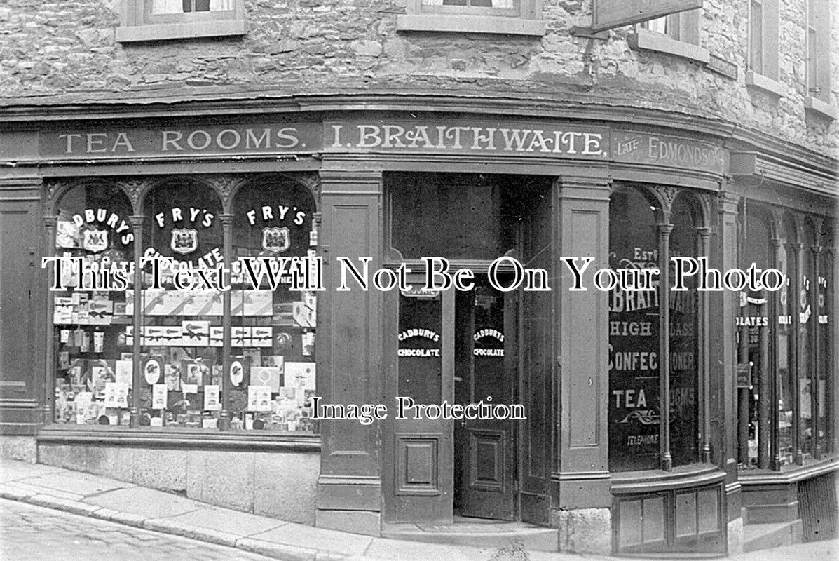 YO 3972 - Braithwaites Tea Rooms, Kendal, Westmorland c1910