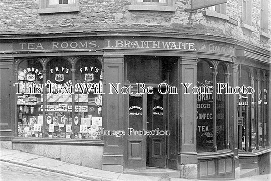 YO 3972 - Braithwaites Tea Rooms, Kendal, Westmorland c1910