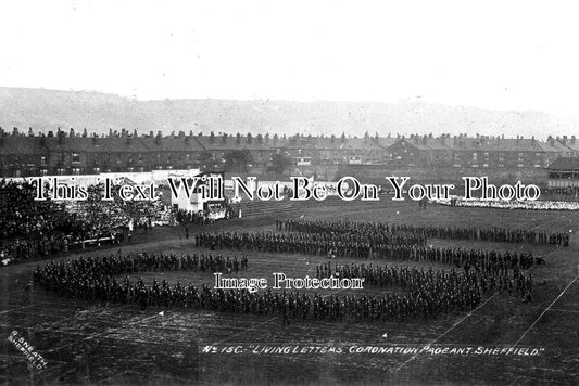 YO 3991 - Sheffield Cricket Ground, Coronation Pageant, Yorkshire