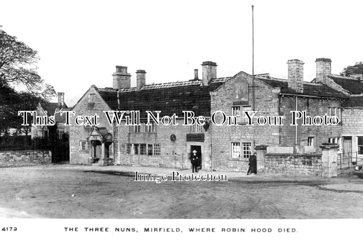 YO 4003 The Three Nuns Pub Mirfield Yorkshire JB Archive yo-4003-the-three-nuns-pub-mirfield-yorkshire-jb-archive
