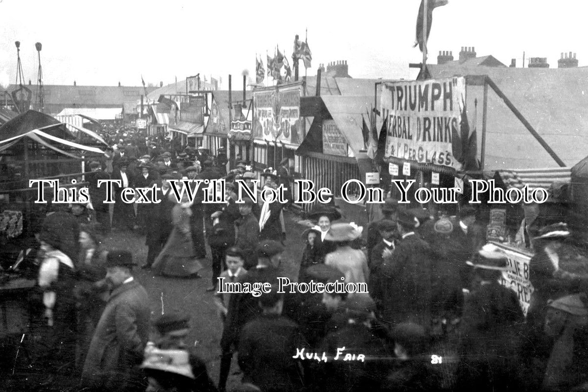 YO 4007 - Triumph Herbal Drinks, Hull Fair, Yorkshire