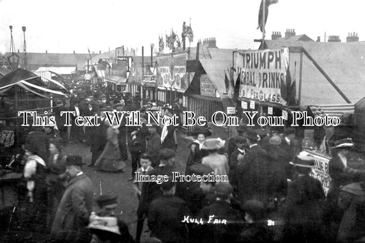 YO 4007 - Triumph Herbal Drinks, Hull Fair, Yorkshire