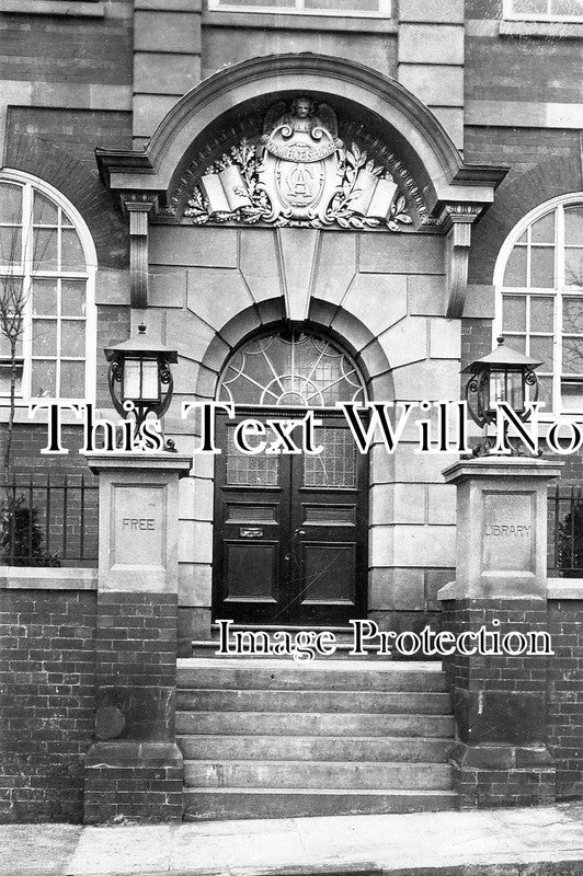 YO 4014 - Carnegie Library, Swinton, Rotherham, Yorkshire c1909