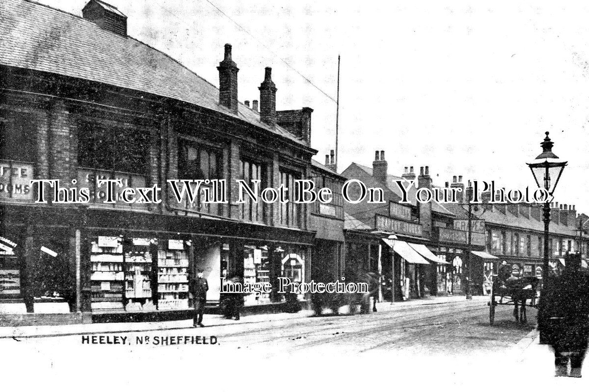 YO 4020 - Heeley Shopping Street, Sheffield, Yorkshire