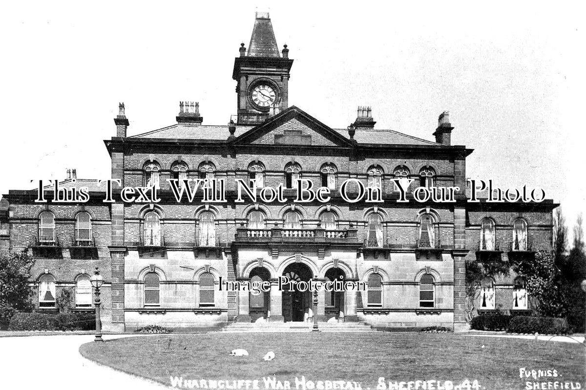 YO 4034 - Wharncliffe War Hospital, Sheffield, Yorkshire