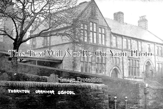 YO 4035 - Thornton Grammar School, Bradford, Yorkshire c1904