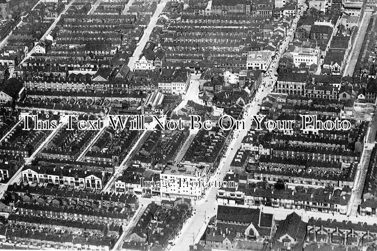 YO 404 - Linthorpe Road Town Area Middlesbrough From The Air, Yorkshire 1924