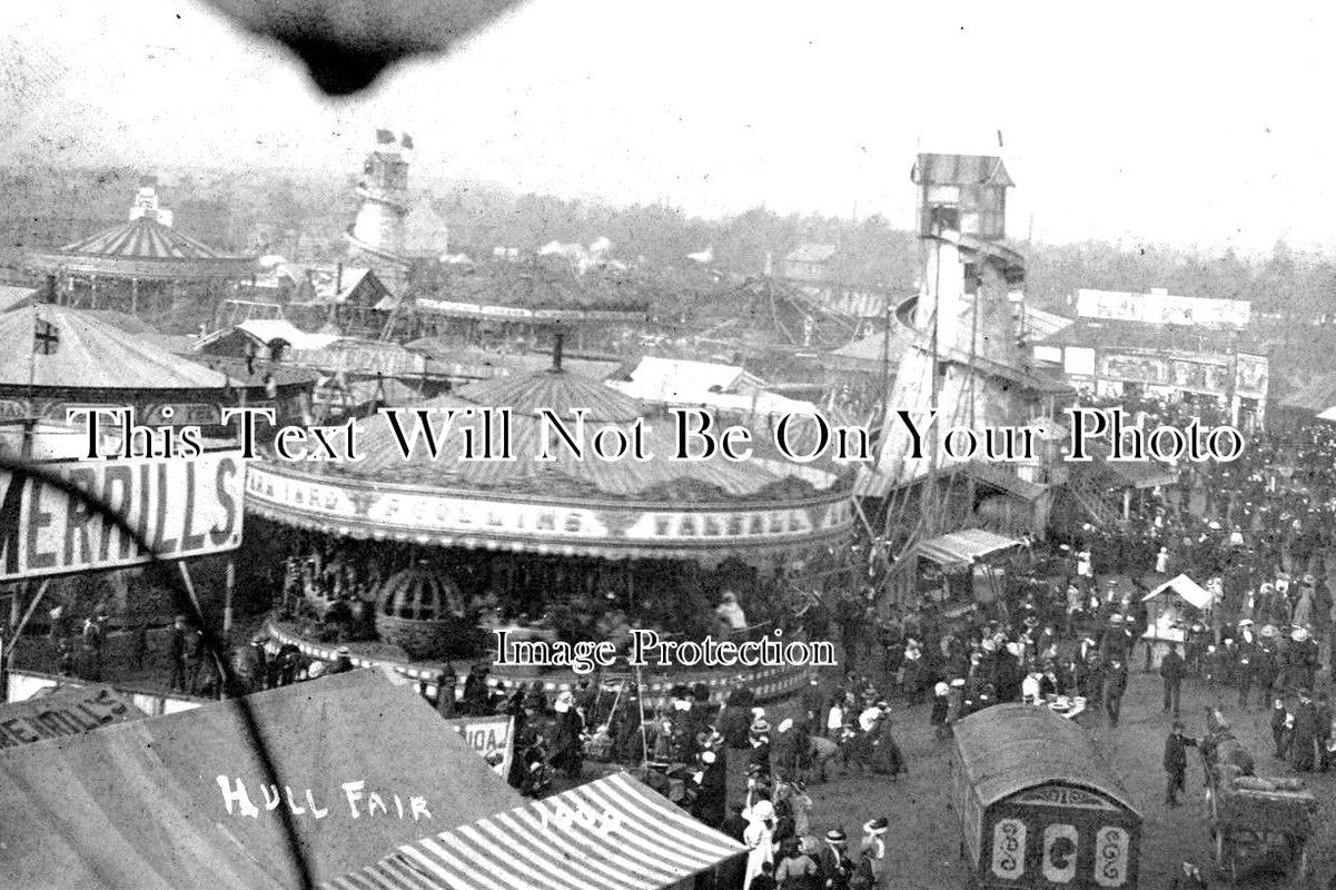 YO 4046 - Hull Fair, East Yorkshire 1909