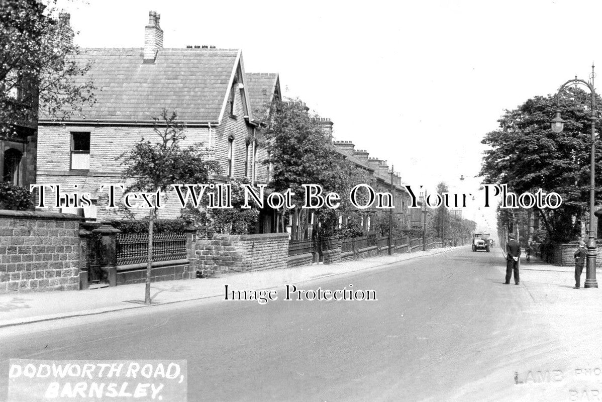 YO 4069 - Dodworth Road, Barnsley, Yorkshire c1934