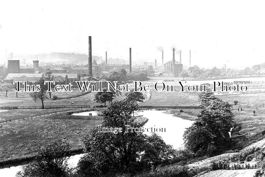 YO 4071 - Cleckheaton View From The Viaduct, Yorkshire