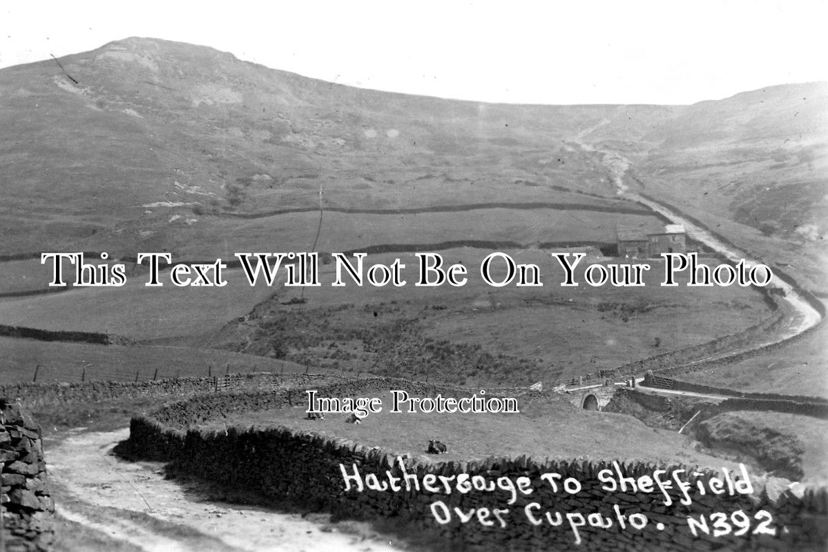YO 4081 - Hathersage To Sheffield Over Cupalo, Yorkshire