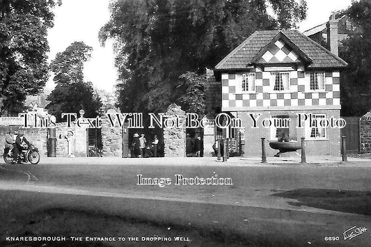 YO 4086 - Entrance To Dropping Well, Knaresborough, Yorkshire