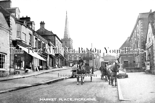 YO 4095 - Pickering Market Place, Yorkshire