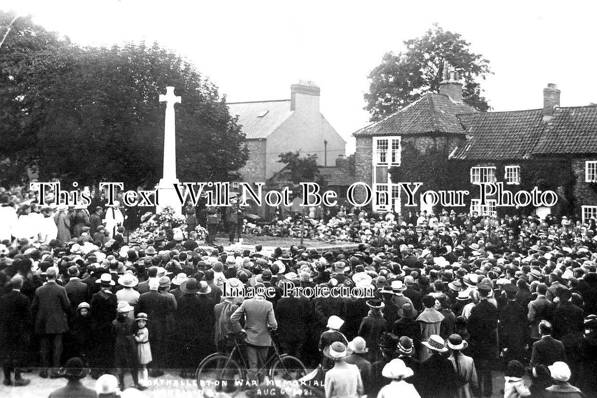 YO 4097 - Northallerton War Memorial Unveiling, Yorkshire 1921