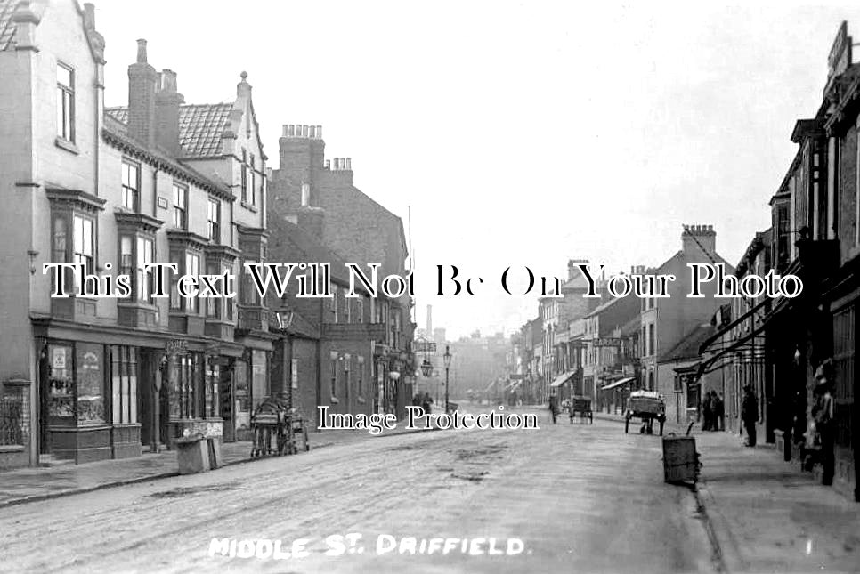 YO 4137 - Middle Street, Driffield, Yorkshire c1924
