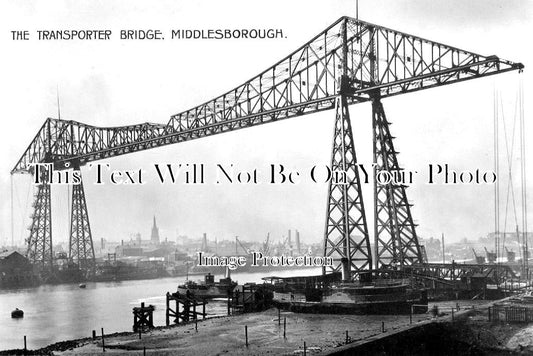 YO 4144 - The Transporter Bridge, Middlesbrough, Yorkshire