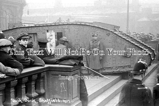 YO 417 - Tank Bank, Sheffield, Yorkshire 1917