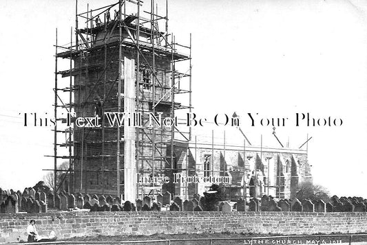YO 4203 - Lythe Church, Yorkshire c1911