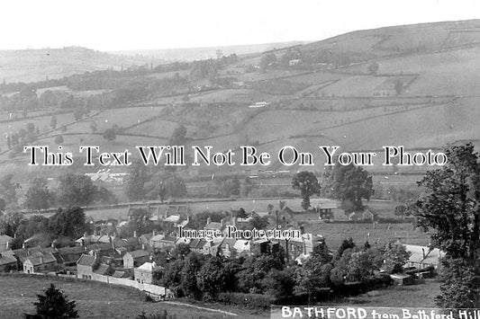 YO 4206 - Bathford From Bathford Hill, Somerset