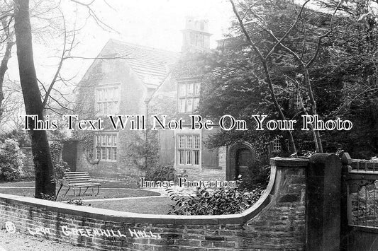 YO 4207 - Greenhill Hall, Sheffield, Yorkshire