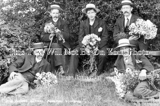 YO 4237 - Pickering Five Flower Gathers, Yorkshire