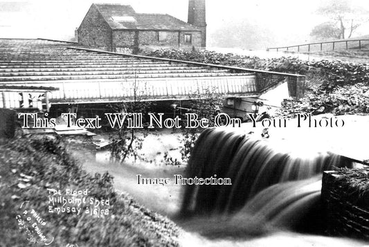 YO 4241 - The Flood, Millholme Shed, Embsay, Yorkshire 1908