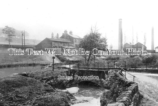 YO 4280 - Bridge & Bowlers Mill, Barkisland, Yorkshire