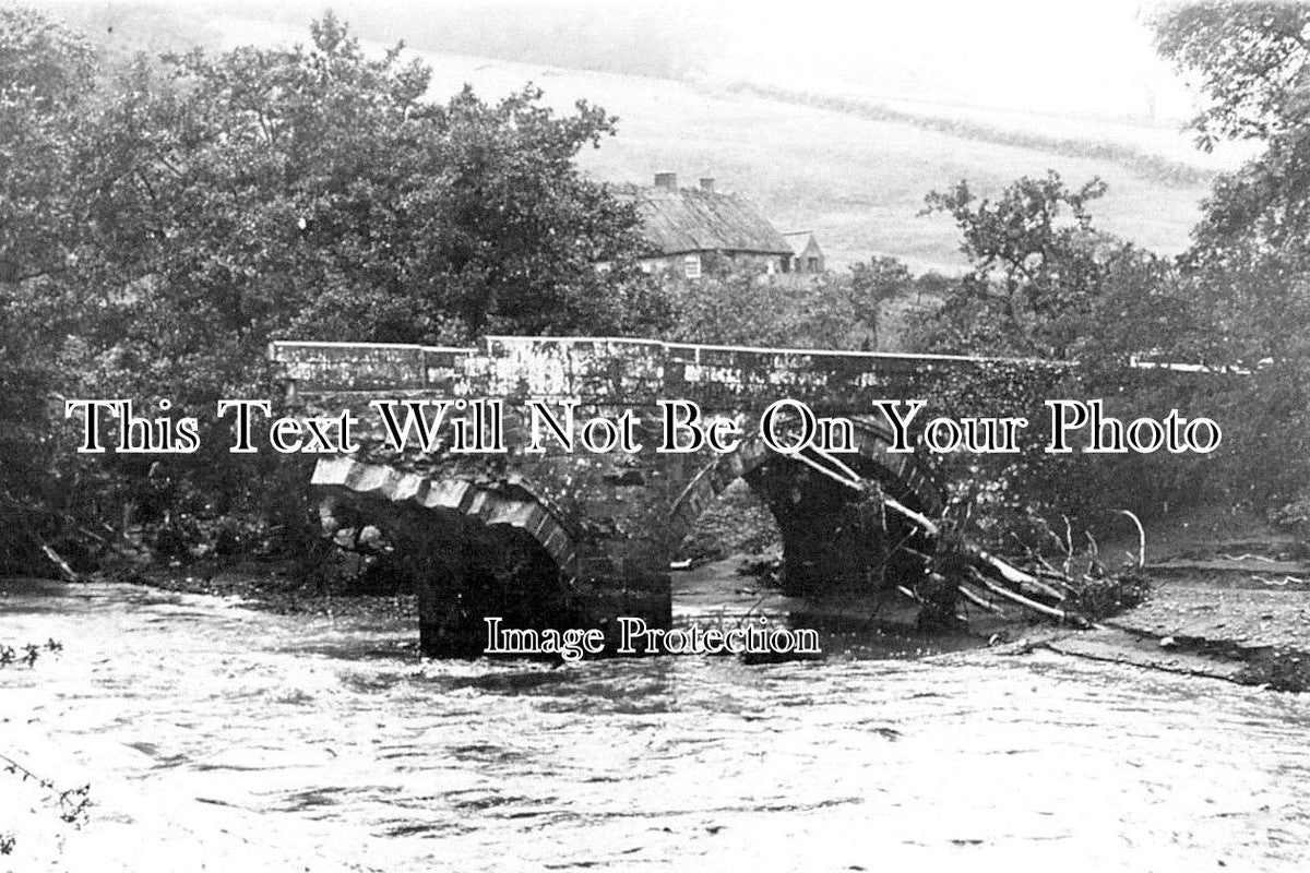 YO 4333 - Esk Valley Flood, Egton Bridge, Yorkshire