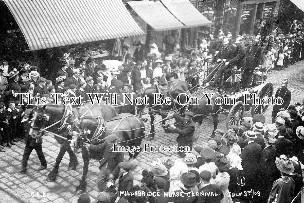 YO 434 - Milnsbridge Nurse Carnival, Yorkshire 1909