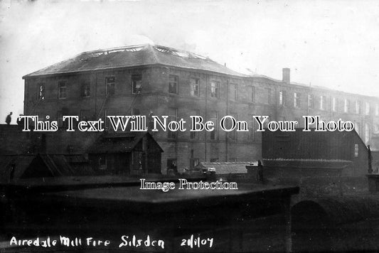 YO 436 - Airedale Mill Fire, Silsden, Yorkshire 1907