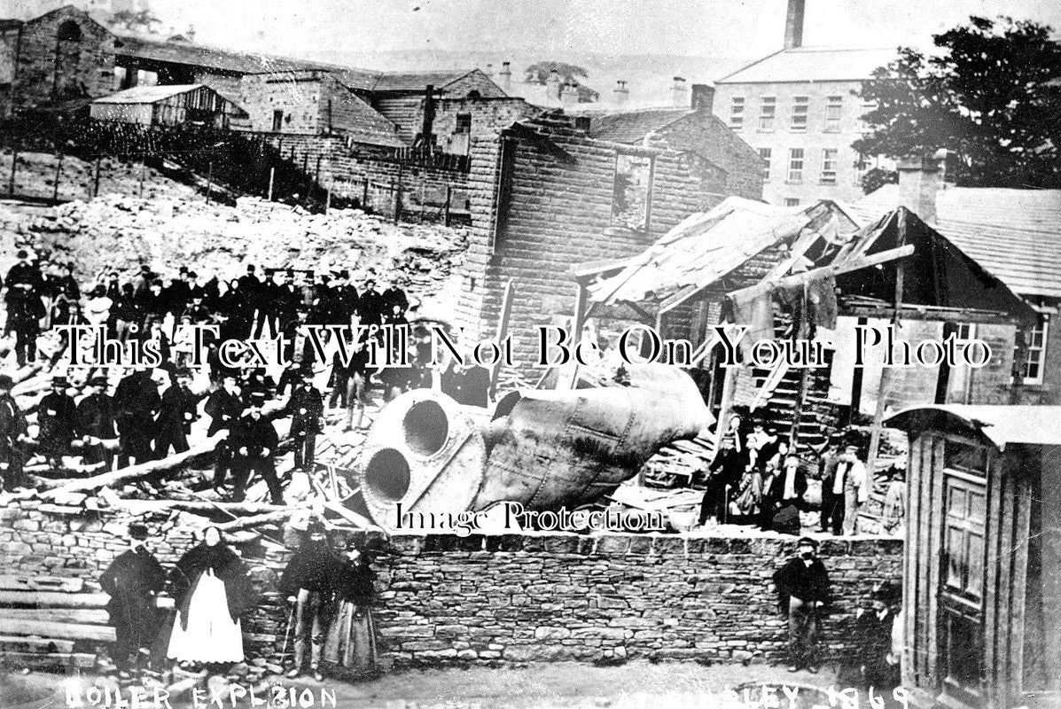 YO 4361 - Bingley Boiler Explsion, Yorkshire 1869