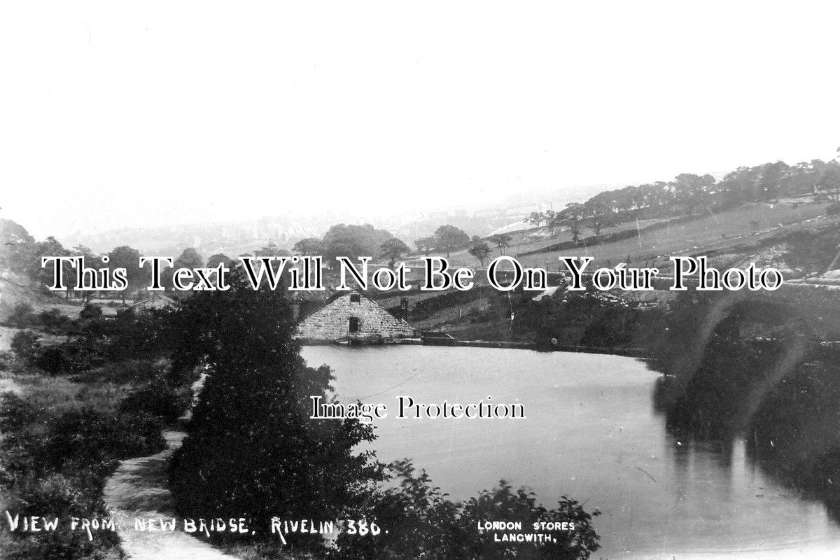 YO 4374 - View From New Bridge, Rivelin Valley, Sheffield, Yorkshire