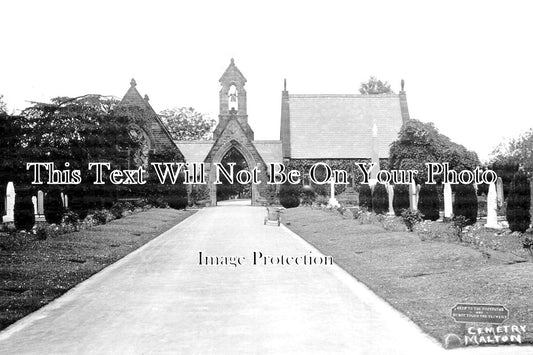 YO 4379 - Malton Cemetery, Yorkshire