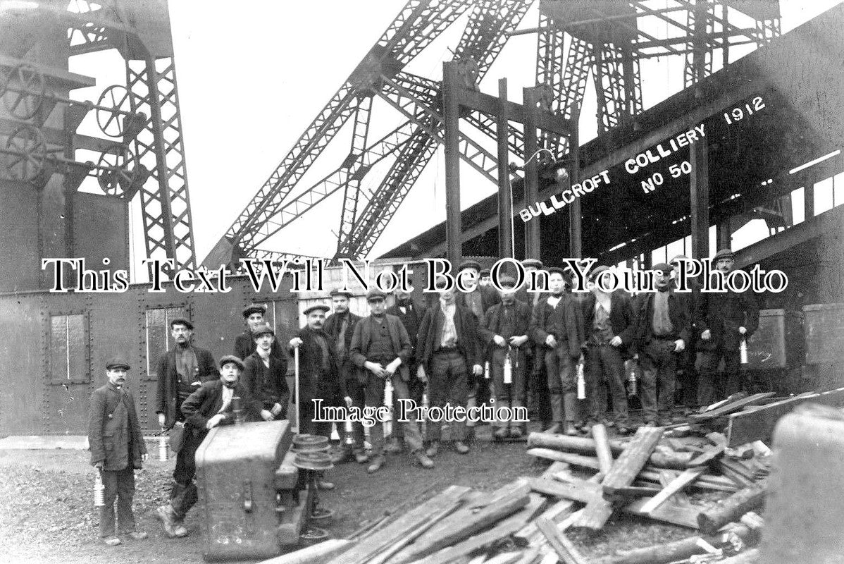 YO 4381 - Bullcroft Colliery, Carcroft, Doncaster, Yorkshire c1912