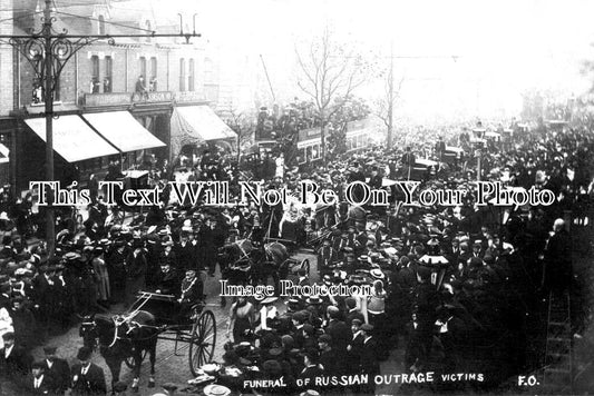 YO 4388 - Funeral Of Russian Outrage Victims, Hull, Yorkshire