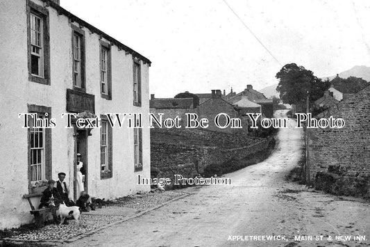 YO 4391 - Main Street & New Inn, Appletreewick, Yorkshire