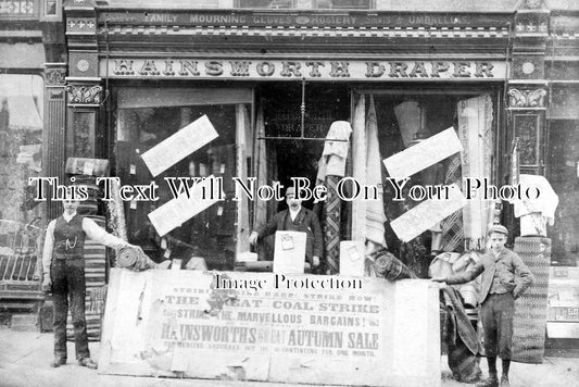 YO 4441 - Joe Hainsworth, Draper Shop, Shipley, Yorkshire