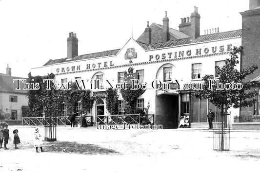YO 4443 - Crown Hotel Posting House, Bawtry, Yorkshire