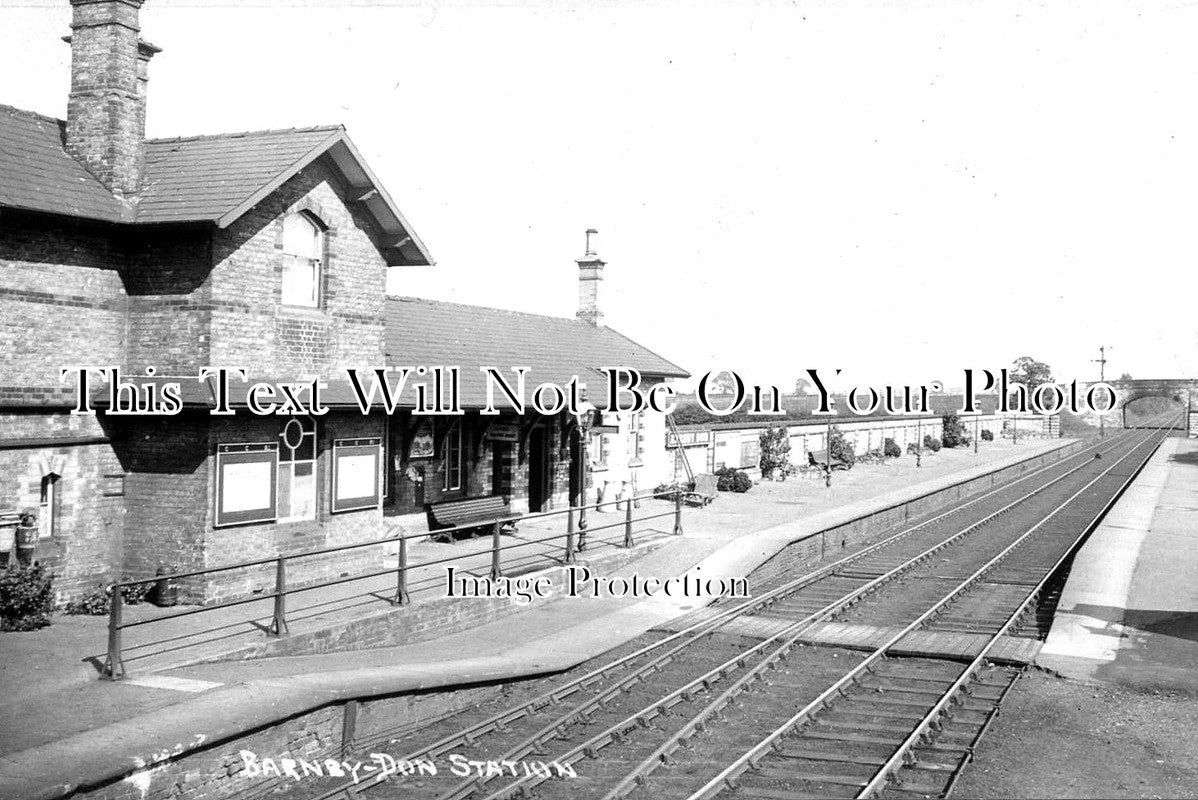 YO 4456 - Barnby Dun Railway Station, Yorkshire