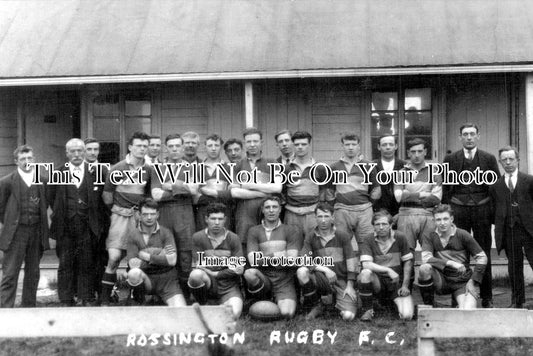 YO 4464 - Rossington Rugby Football Club, Yorkshire