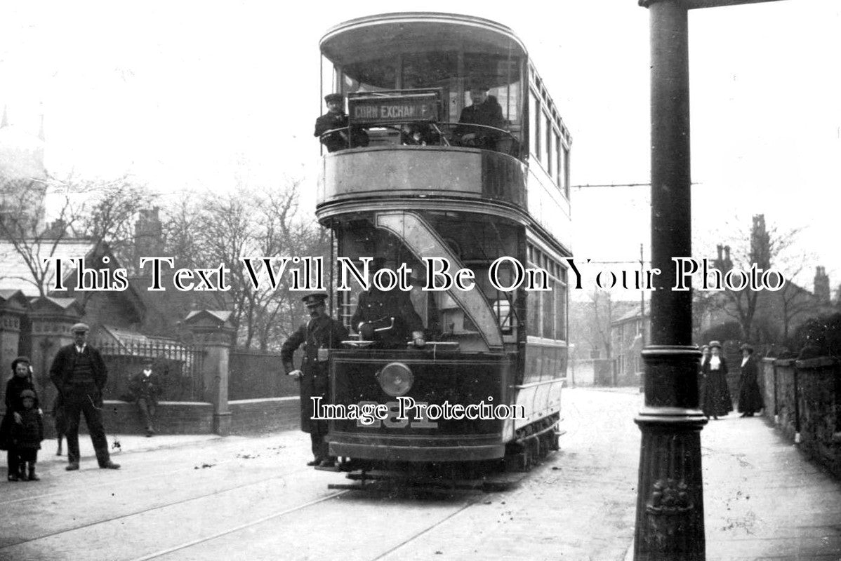 YO 4473 - Tramcar 281 To Corn Exchange, Leeds, Yorkshire