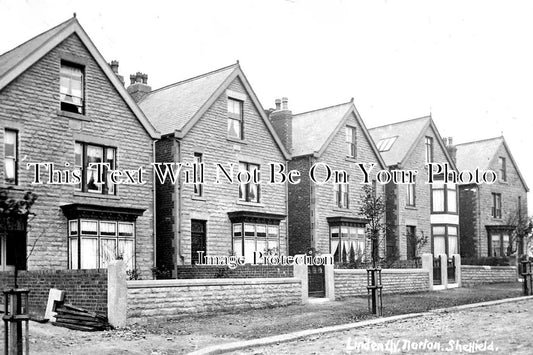 YO 4487 - Linden Avenue, Norton, Sheffield, Yorkshire c1912
