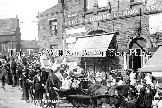 YO 4494 - Idle & Thackley Belgian WW1 Pageant, Yorkshire 1915