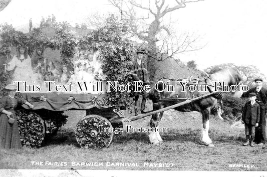 YO 4534 - Carnival Float, Berwick In Elmet, Yorkshire 1907