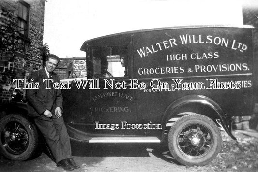 YO 4552 - Walter Wilson Groceries & Provision, Pickering, Yorkshire