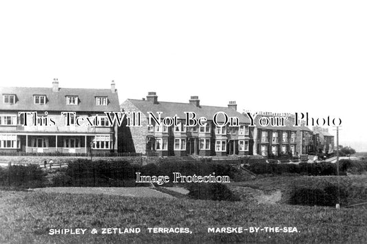 YO 4560 - Shipley & Zetland Terraces, Marske By The Sea, Yorkshire