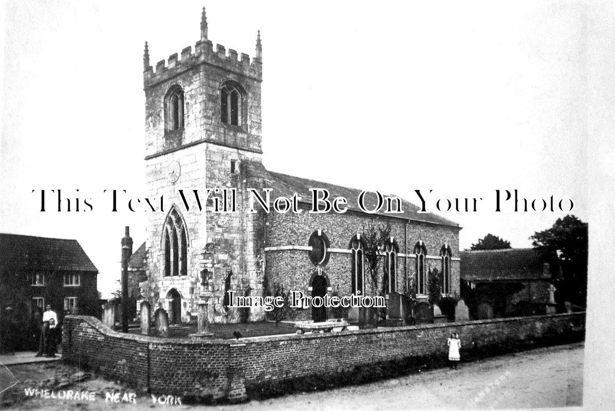 YO 4577 - Wheldrake Church, Yorkshire