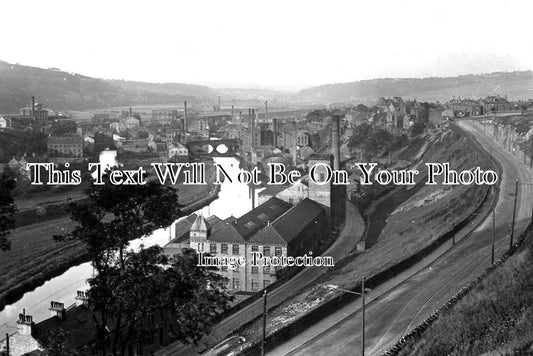 YO 4601 - Elland From Nab End, Yorkshire c1923